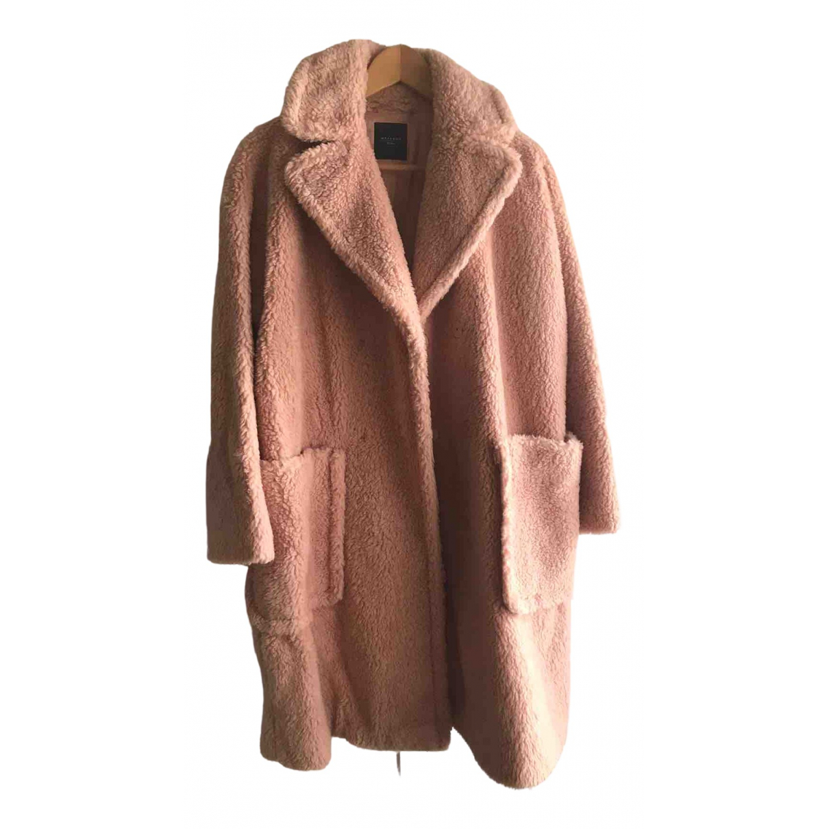Coat 인조 모피 Max Mara Weekend PINK 사 